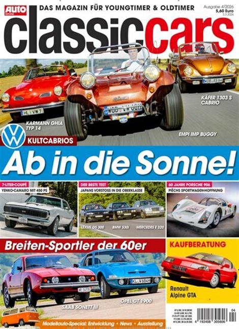 Classic-Cars-Auto-Zeitung-Abo