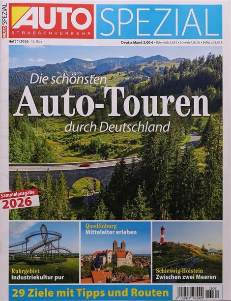 Auto-Strassenverkehr-Spezial-Auto-Touren-Abo