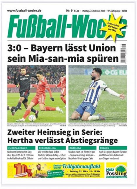 Fussballwoche-Abo