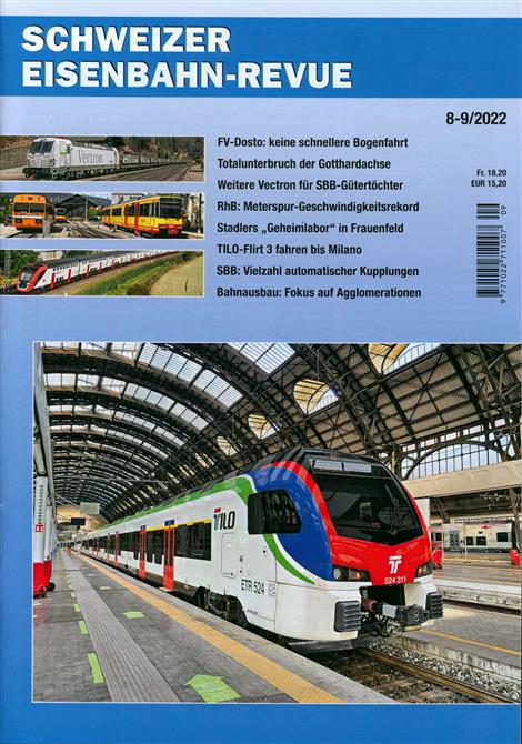 Eisenbahn-Revue-Schweiz-Abo