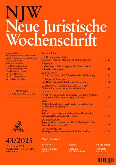 Neue-Juristische-Wochenschrift-NJW-Abo