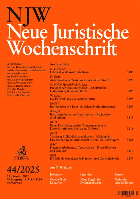 Neue-Juristische-Wochenschrift-NJW-Abo