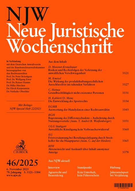 Neue-Juristische-Wochenschrift-NJW-Abo
