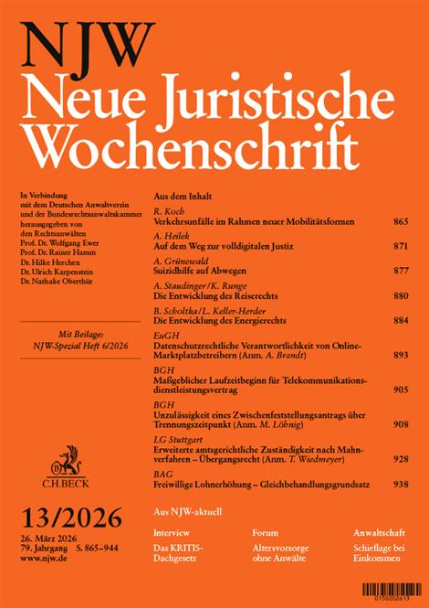 Neue-Juristische-Wochenschrift-NJW-Abo