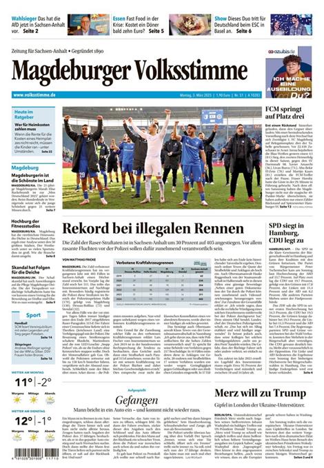 Magdeburger-Volksstimme-Abo