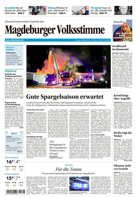 Magdeburger-Volksstimme-Abo