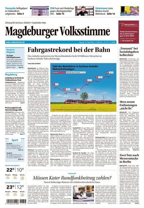 Magdeburger-Volksstimme-Abo