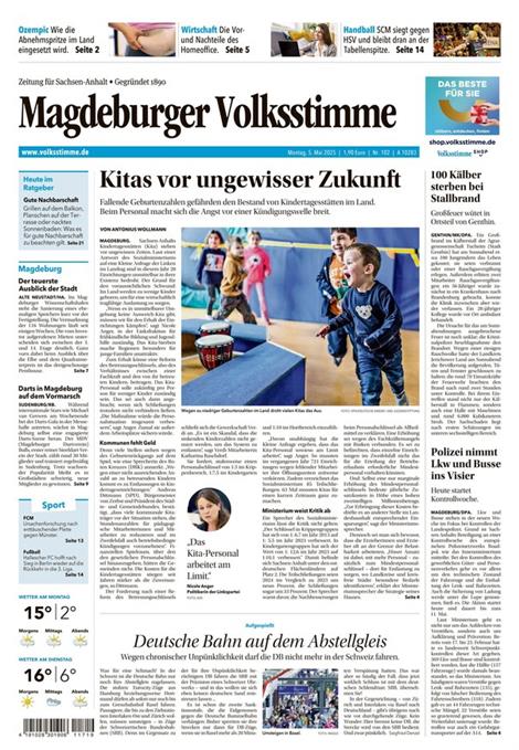 Magdeburger-Volksstimme-Abo