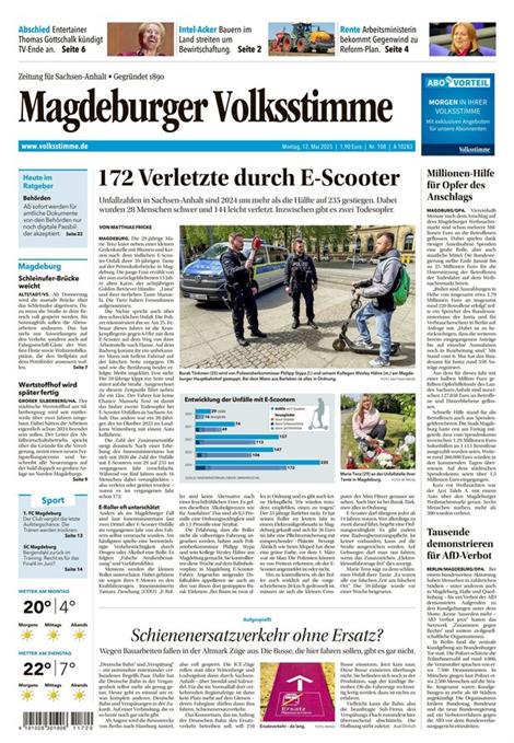 Magdeburger-Volksstimme-Abo