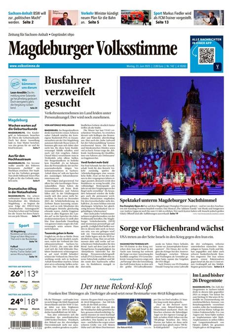 Magdeburger-Volksstimme-Abo
