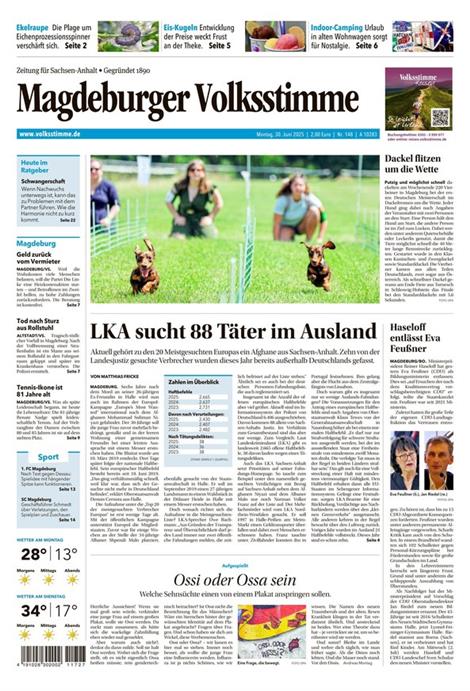 Magdeburger-Volksstimme-Abo