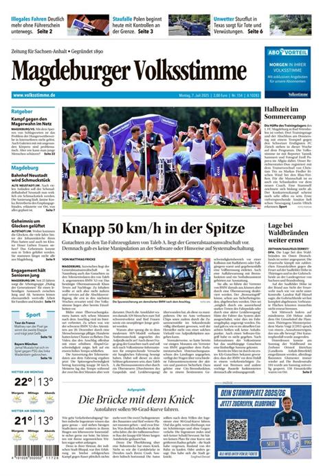 Magdeburger-Volksstimme-Abo