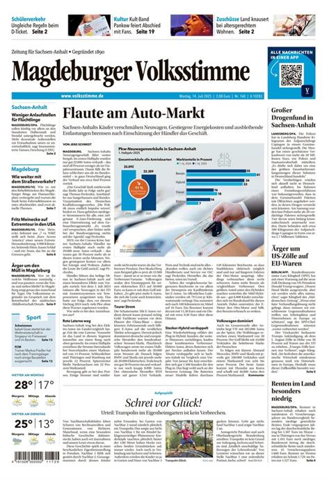 Magdeburger-Volksstimme-Abo