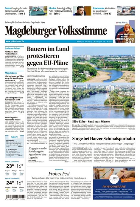 Magdeburger-Volksstimme-Abo