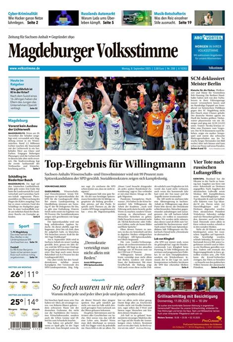 Magdeburger-Volksstimme-Abo