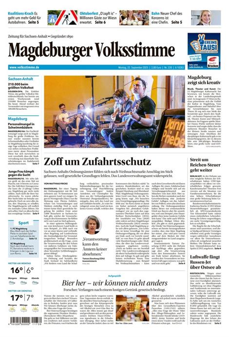 Magdeburger-Volksstimme-Abo
