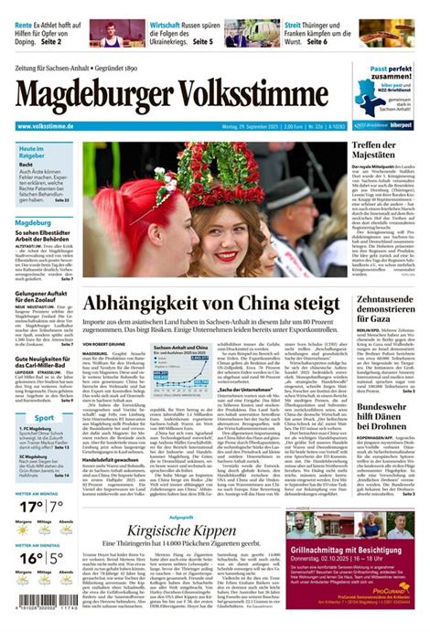 Magdeburger-Volksstimme-Abo