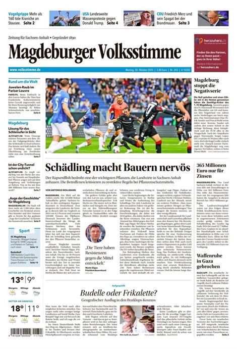 Magdeburger-Volksstimme-Abo