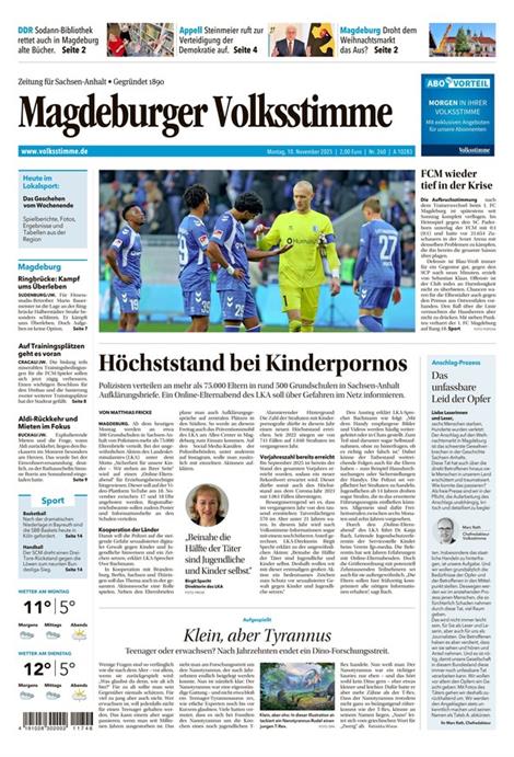 Magdeburger-Volksstimme-Abo