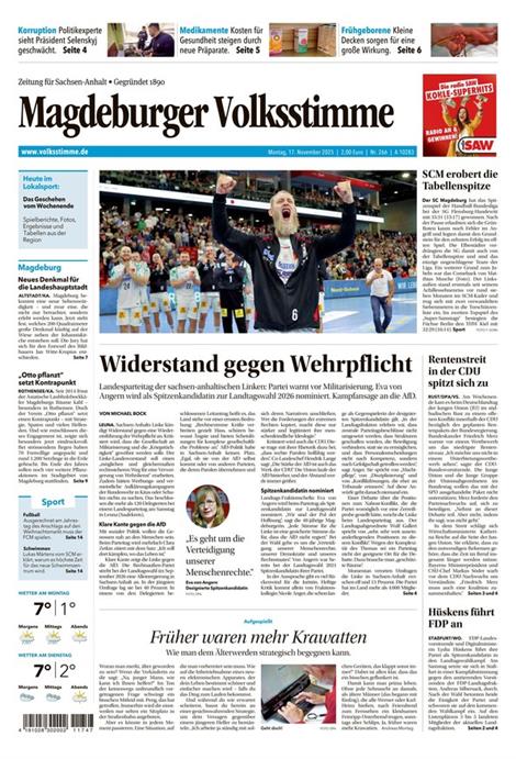 Magdeburger-Volksstimme-Abo