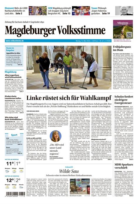 Magdeburger-Volksstimme-Abo