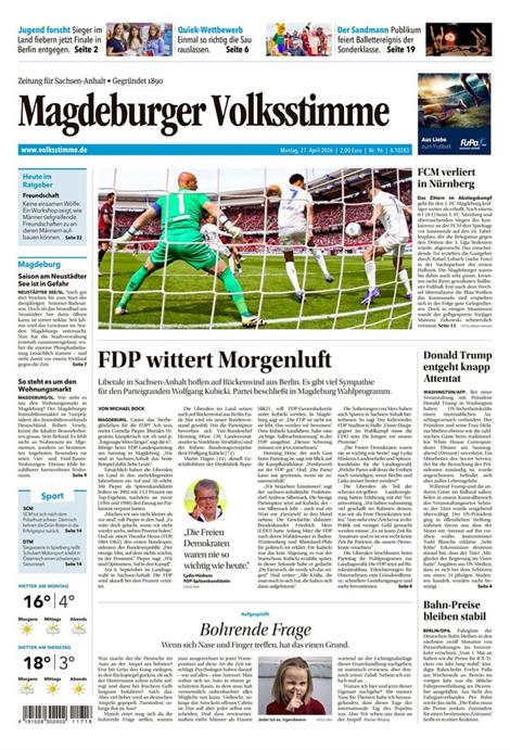 Magdeburger-Volksstimme-Abo