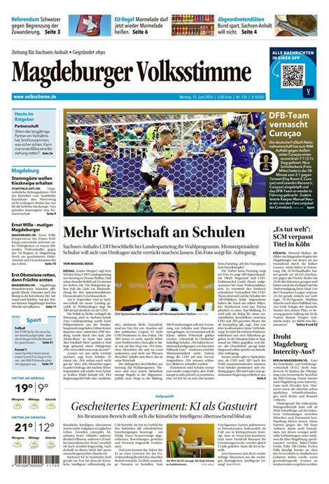 Magdeburger-Volksstimme-Abo