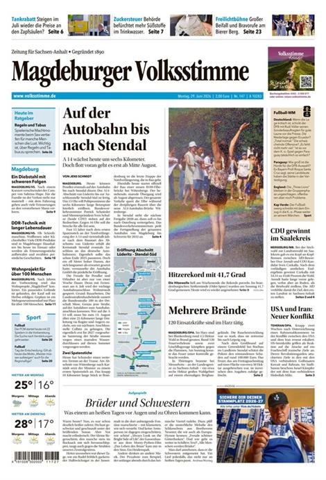 Magdeburger-Volksstimme-Abo