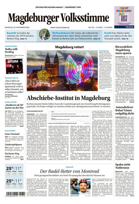 Magdeburger-Volksstimme-Abo