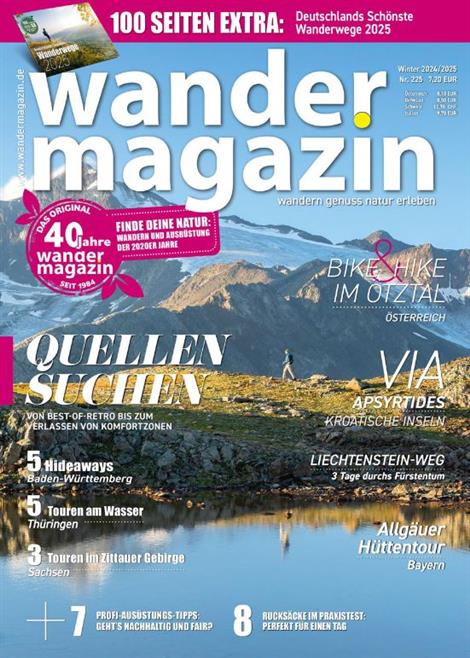 Wandermagazin-Abo