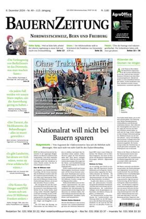 BauernZeitung-Nordwestschweiz-Abo