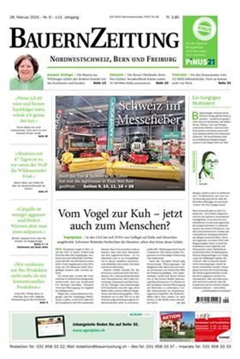 BauernZeitung-Nordwestschweiz-Abo