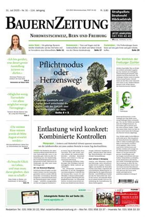 BauernZeitung-Nordwestschweiz-Abo