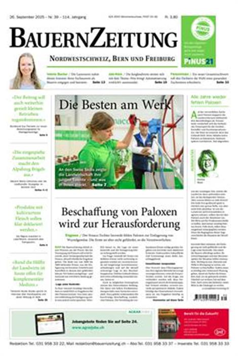 BauernZeitung-Nordwestschweiz-Abo