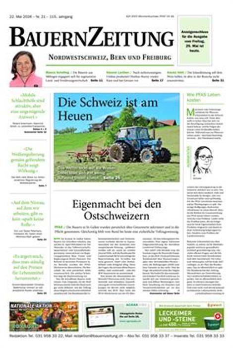 BauernZeitung-Nordwestschweiz-Abo