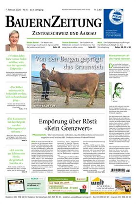 BauernZeitung-Zentralschweiz-Abo
