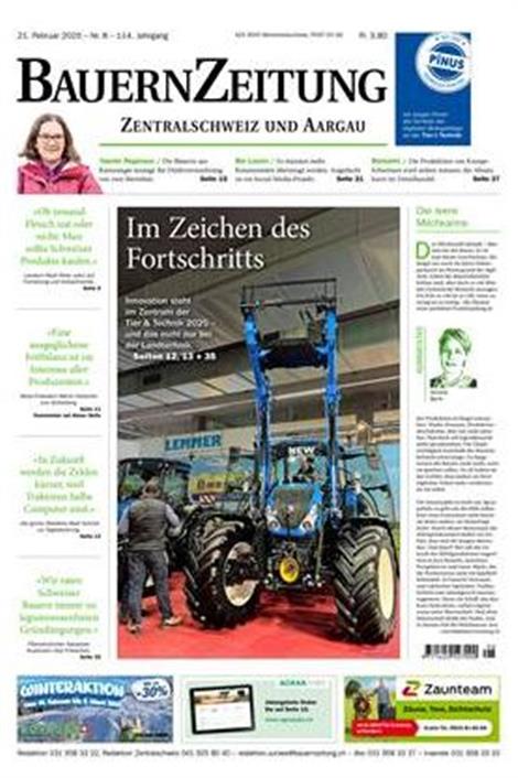 BauernZeitung-Zentralschweiz-Abo