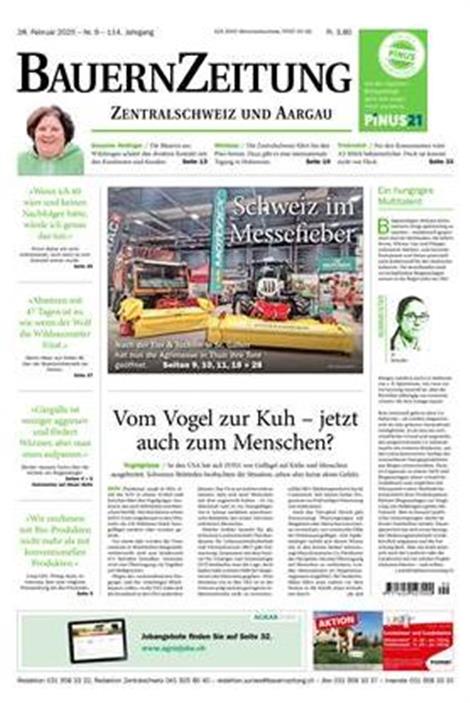 BauernZeitung-Zentralschweiz-Abo