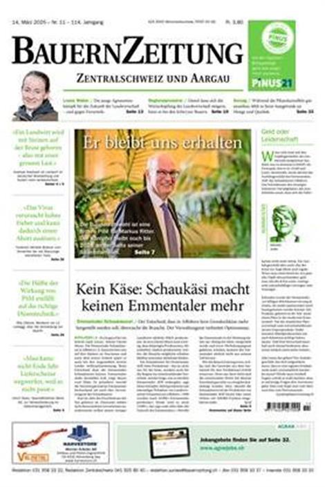 BauernZeitung-Zentralschweiz-Abo