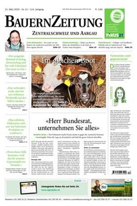 BauernZeitung-Zentralschweiz-Abo