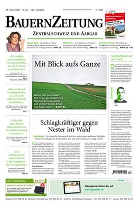 BauernZeitung-Zentralschweiz-Abo