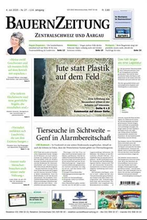 BauernZeitung-Zentralschweiz-Abo