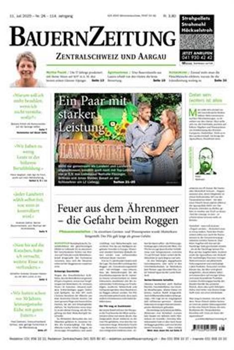 BauernZeitung-Zentralschweiz-Abo