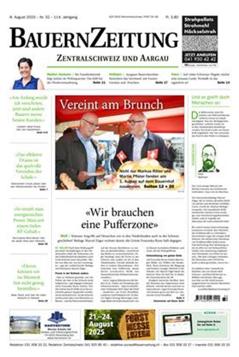 BauernZeitung-Zentralschweiz-Abo