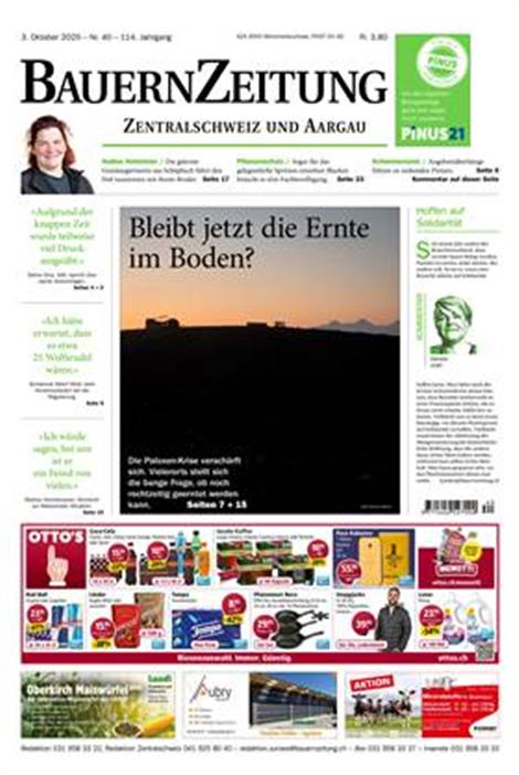 BauernZeitung-Zentralschweiz-Abo
