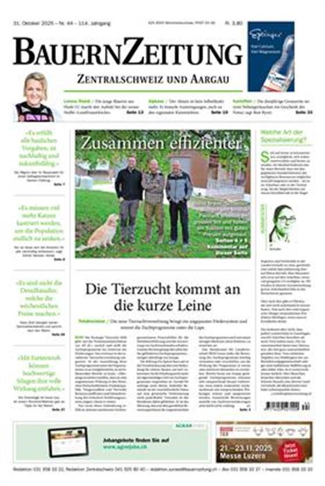 BauernZeitung-Zentralschweiz-Abo