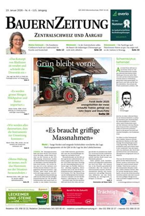 BauernZeitung-Zentralschweiz-Abo