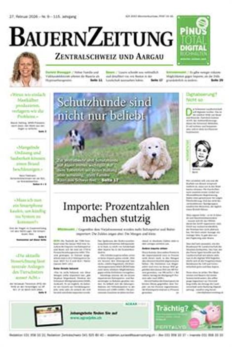 BauernZeitung-Zentralschweiz-Abo
