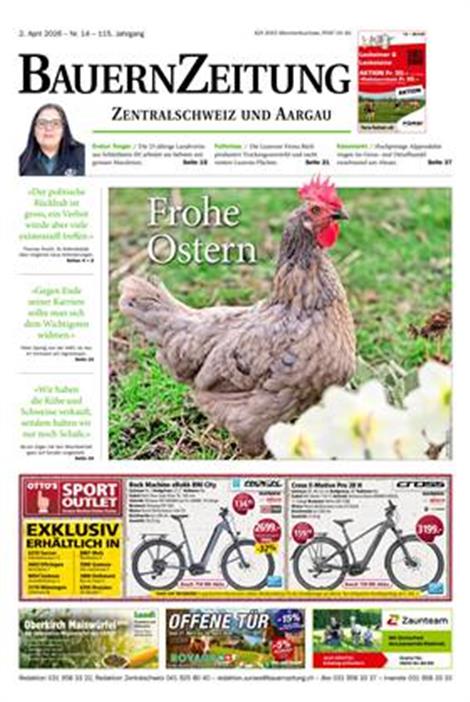 BauernZeitung-Zentralschweiz-Abo