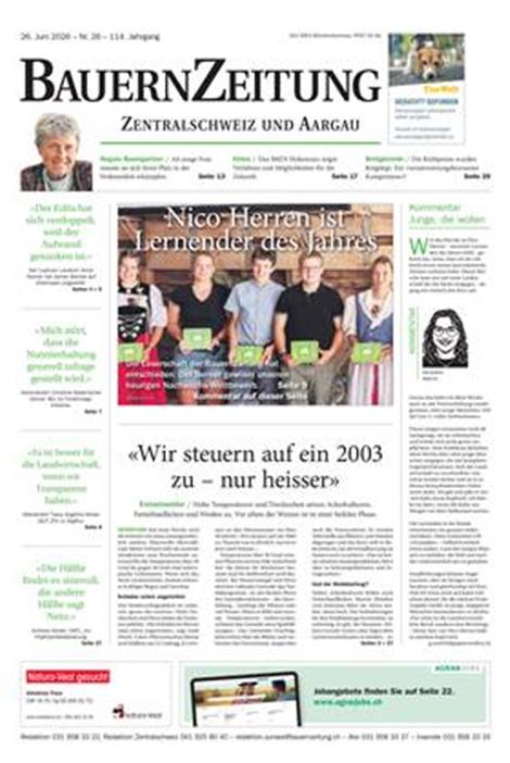 BauernZeitung-Zentralschweiz-Abo